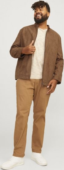 Jack & Jones DYLAN Clean Jacket Brown - Herren jacken - Herren Jacken in großen Größen