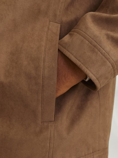 Jack & Jones DYLAN Clean Jacket Brown - Herren jacken - Herren Jacken in großen Größen