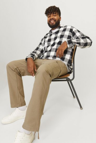 Jack & Jones JPSTKANE JJBARKLEY Cargopants Elmwood - Herren-jeans & -hosen - Herren-Jeans & -Hosen in großen Größen