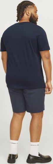 Jack & Jones CORP Logo Play 5 T-Shirt Navy Blazer - Herren-T-shirts - Herren-T-Shirts in großen Größen
