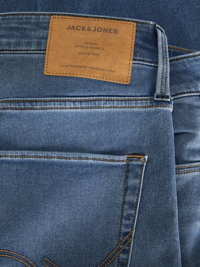 Jack & Jones JJIMIKE JJICON I.K. SQ 027 Jeans Blue Denim - Herren-jeans & -hosen - Herren-Jeans & -Hosen in großen Größen
