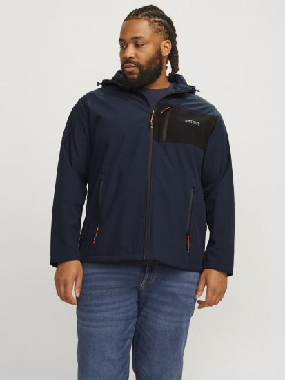 Jack & Jones JJTAYLOR Softshell Jacket Navy Blazer - Herren jacken - Herren Jacken in großen Größen