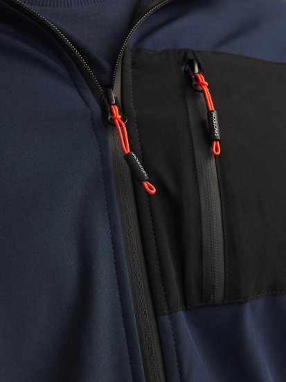 Jack & Jones JJTAYLOR Softshell Jacket Navy Blazer - Herren jacken - Herren Jacken in großen Größen