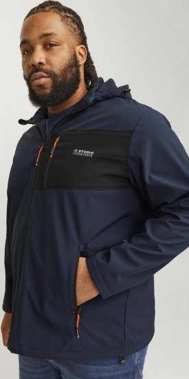 Jack & Jones JJTAYLOR Softshell Jacket Navy Blazer - Herren jacken - Herren Jacken in großen Größen