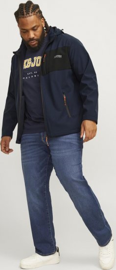 Jack & Jones JJTAYLOR Softshell Jacket Navy Blazer - Herren jacken - Herren Jacken in großen Größen