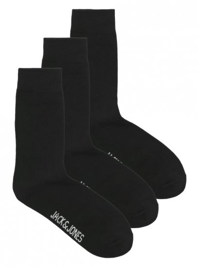 Jack & Jones RAFAEL Socks 3-Pack Black - Herrenunterwäsche & bademode - Herrenunterwäsche & Bademode in großen Größen