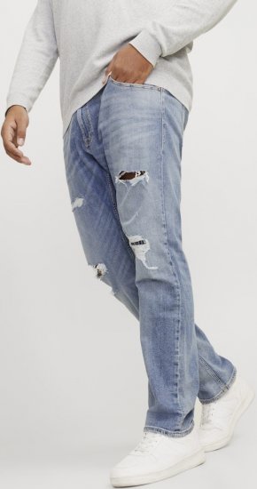 Jack & Jones GLENN CB 625 Jeans Blue Denim - Herren-jeans & -hosen - Herren-Jeans & -Hosen in großen Größen