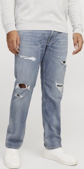 Jack & Jones GLENN CB 625 Jeans Blue Denim - Herren-jeans & -hosen - Herren-Jeans & -Hosen in großen Größen