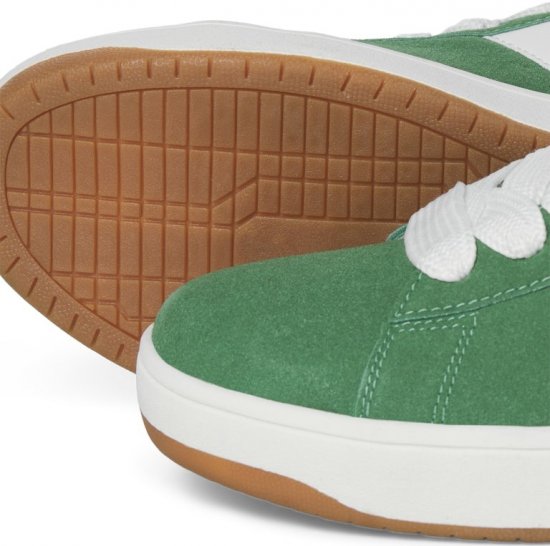 Jack & Jones Miles SYN Suede Sneakers Verdant Green - Herrenschuhe 40-52 - 