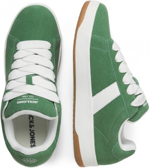 Jack & Jones Miles SYN Suede Sneakers Verdant Green - Herrenschuhe 40-52 - 