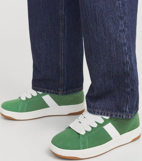Jack & Jones Miles SYN Suede Sneakers Verdant Green - Herrenschuhe 40-52 - 