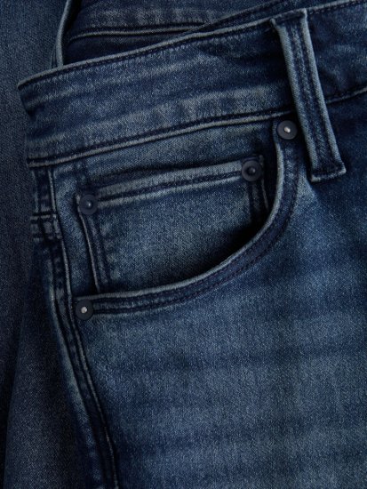 Jack & Jones Glenn Icon SQ 422 Jeans Blue Denim - Herren-jeans & -hosen - Herren-Jeans & -Hosen in großen Größen