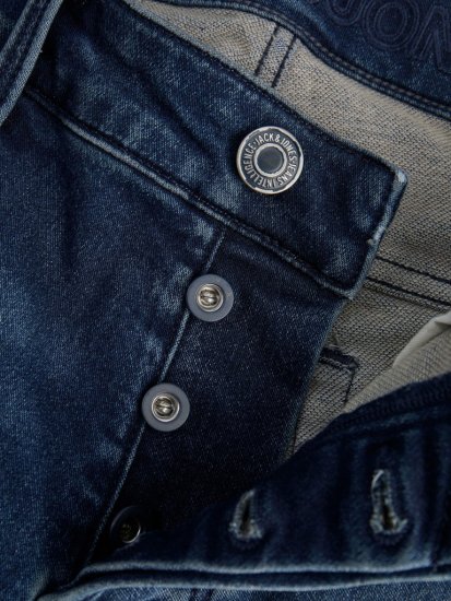 Jack & Jones Glenn Icon SQ 422 Jeans Blue Denim - Herren-jeans & -hosen - Herren-Jeans & -Hosen in großen Größen