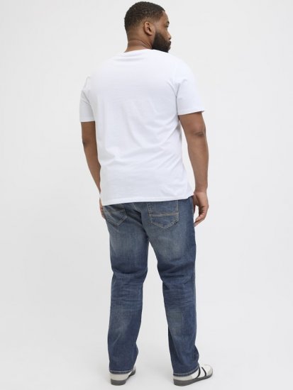 Jack & Jones Mike Fox CB 082 Jeans Blue Denim - Herren-jeans & -hosen - Herren-Jeans & -Hosen in großen Größen
