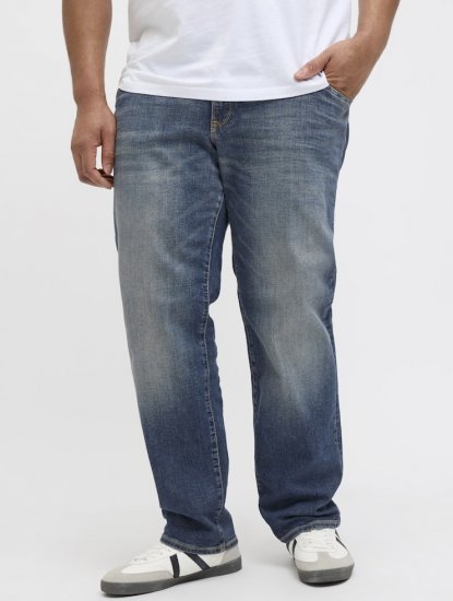 Jack & Jones Mike Fox CB 082 Jeans Blue Denim - Herren-jeans & -hosen - Herren-Jeans & -Hosen in großen Größen