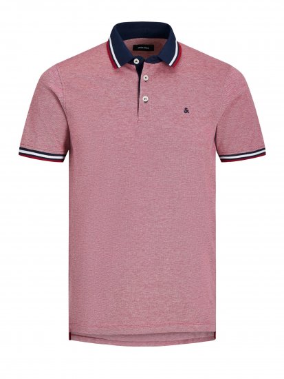 Jack & Jones Paulos Polo Rio Red - Polo-shirts für herren - Polo-Shirts für Herren in großen Größen