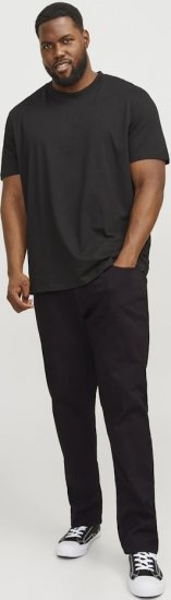 Jack & Jones TIM ORIGNIAL CB 816 Jeans Black Denim - Herren-jeans & -hosen - Herren-Jeans & -Hosen in großen Größen