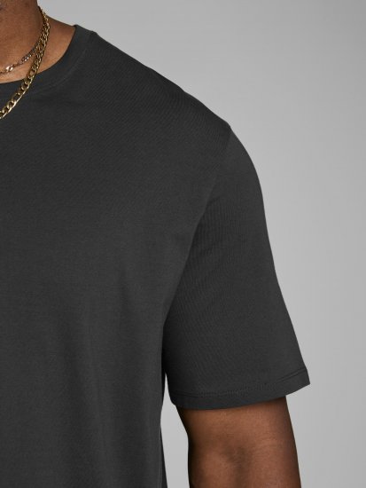 Jack & Jones Organic Basic T-shirt Black - Herren-T-shirts - Herren-T-Shirts in großen Größen