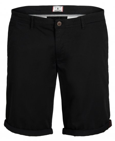 Jack & Jones JPSTBOWIE Chino Shorts Black - Herrenshorts - Herrenshorts in großen Größen
