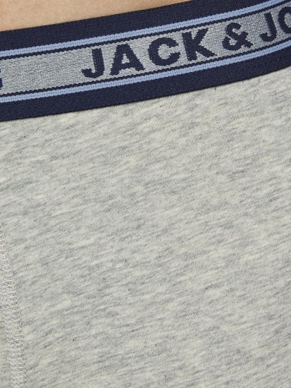 Jack & Jones OLIVER Trunks 5-Pack Dark Grey Melange - Herrenunterwäsche & bademode - Herrenunterwäsche & Bademode in großen Größen