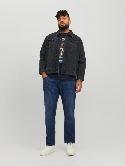 Jack & Jones JJIJEAN Denim Jacket Black Denim - Herren jacken - Herren Jacken in großen Größen
