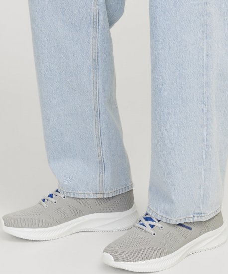 Jack & Jones Croxley Sneakers Grey/Monaco Blue - Herrenschuhe 40-52 - 