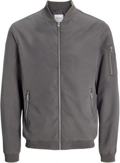 Jack & Jones RUSH Bomber Jacket Grey - Herren jacken - Herren Jacken in großen Größen