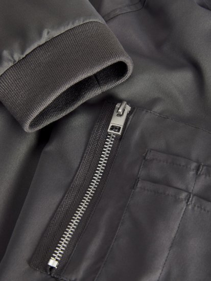 Jack & Jones RUSH Bomber Jacket Grey - Herren jacken - Herren Jacken in großen Größen