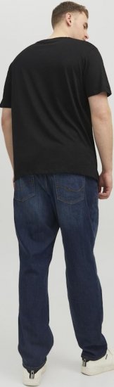 Jack & Jones CORP Logo T-Shirt Black/PLAY 4 - Herren-T-shirts - Herren-T-Shirts in großen Größen