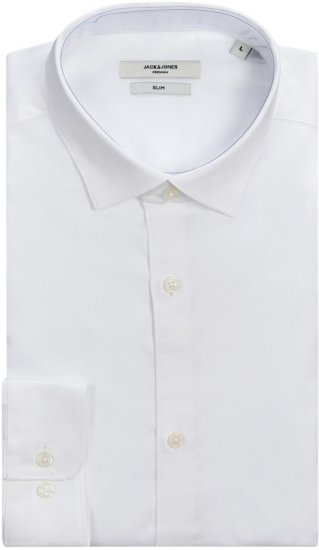 Jack & Jones CARDIFF Dress Shirt White - Herrenhemden - Herrenhemden in großen Größen