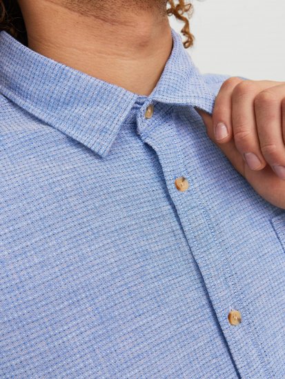 Jack & Jones JORABEL Casual Shirt Ensign Blue - Herrenhemden - Herrenhemden in großen Größen