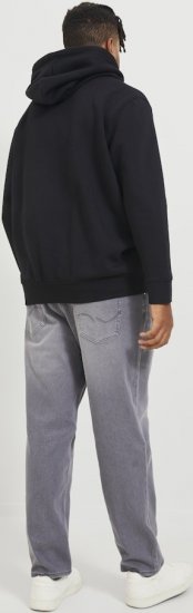 Jack & Jones ESTERBRO Zip Hoodie Black - Herren-sweater und -hoodies - Herren-Sweater und -Hoodies in großen Größen