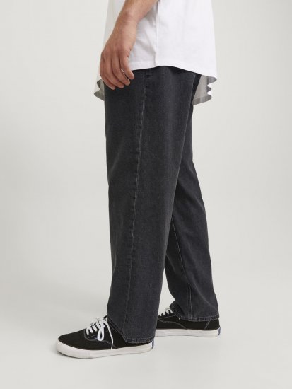 Jack & Jones JJICHRIS JJORIGINAL SQ 737 Jeans Black Denim - Herren-jeans & -hosen - Herren-Jeans & -Hosen in großen Größen