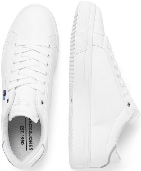 Jack & Jones Bale Sneakers Bright White - Herrenschuhe 40-52 - 