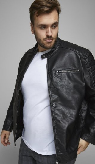 Jack & Jones ROCKY Jacket Black - Herren jacken - Herren Jacken in großen Größen