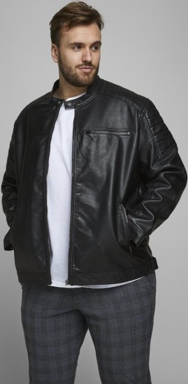 Jack & Jones ROCKY Jacket Black - Herren jacken - Herren Jacken in großen Größen