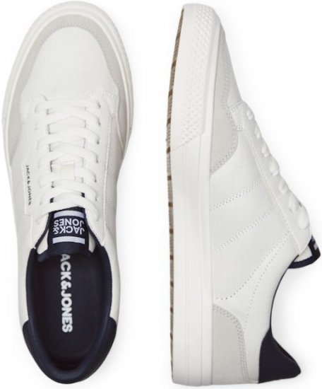 Jack & Jones Morden Combo Sneakers White/Navy - Herrenschuhe 40-52 - 
