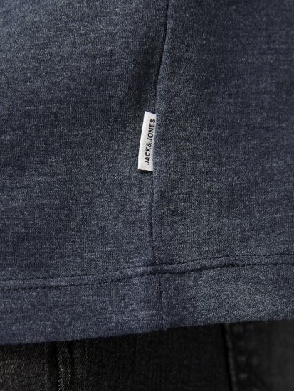 Jack & Jones ORGANIC T-Shirt Navy Blazer/Melange - Herren-T-shirts - Herren-T-Shirts in großen Größen