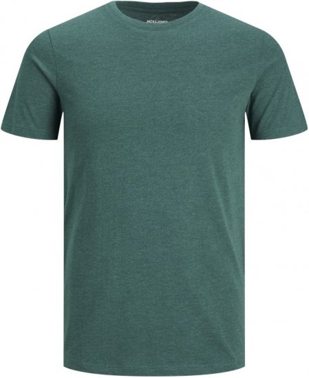 Jack & Jones ORGANIC T-Shirt Green/Melange - Herren-T-shirts - Herren-T-Shirts in großen Größen