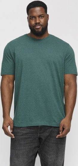 Jack & Jones ORGANIC T-Shirt Green/Melange - Herren-T-shirts - Herren-T-Shirts in großen Größen