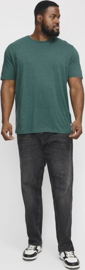 Jack & Jones ORGANIC T-Shirt Green/Melange - Herren-T-shirts - Herren-T-Shirts in großen Größen