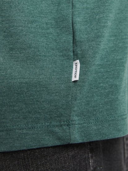 Jack & Jones ORGANIC T-Shirt Green/Melange - Herren-T-shirts - Herren-T-Shirts in großen Größen