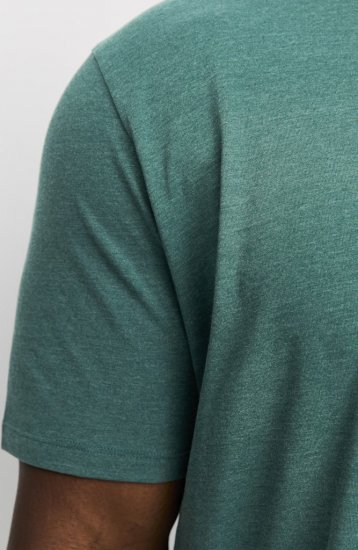 Jack & Jones ORGANIC T-Shirt Green/Melange - Herren-T-shirts - Herren-T-Shirts in großen Größen