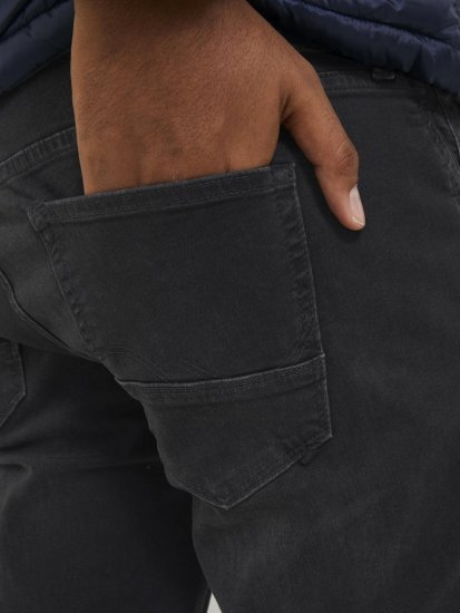 Jack & Jones GLENN FOX GE 147 Jeans Black Denim - Herren-jeans & -hosen - Herren-Jeans & -Hosen in großen Größen