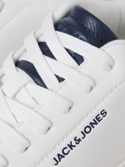 Jack & Jones Bosley Sneakers White/NAVY BLAZE - Herrenschuhe 40-52 - 