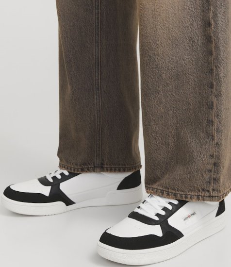 Jack & Jones Bounce Sneakers Black/White - Herrenschuhe 40-52 - 