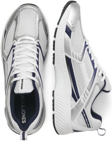 Jack & Jones Tokyo Sneakers White/MEDIEVAL B - Herrenschuhe 40-52 - 