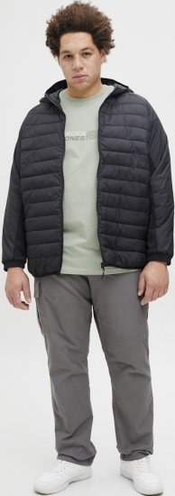 Jack & Jones Tarmac Branding Crew Neck T-Shirt Green - Herren-T-shirts - Herren-T-Shirts in großen Größen