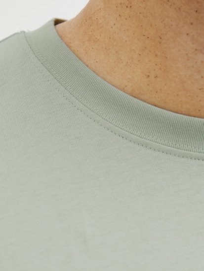 Jack & Jones Tarmac Branding Crew Neck T-Shirt Green - Herren-T-shirts - Herren-T-Shirts in großen Größen