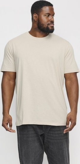 Jack & Jones ORGANIC T-Shirt Grey/Melange - Herren-T-shirts - Herren-T-Shirts in großen Größen